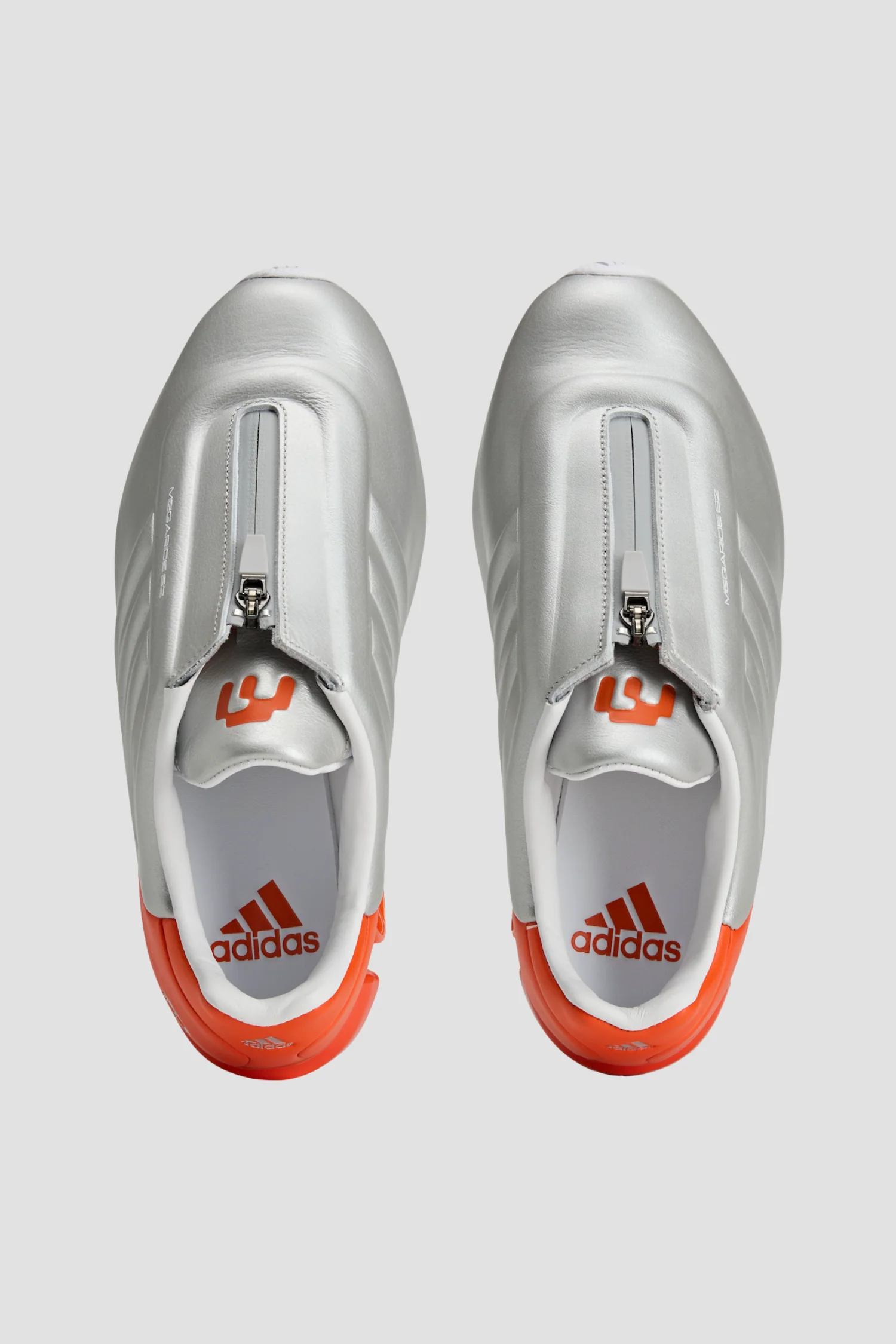 ADIDAS MEGARIDE S2 - SILVER AND ORANGE - Image 4