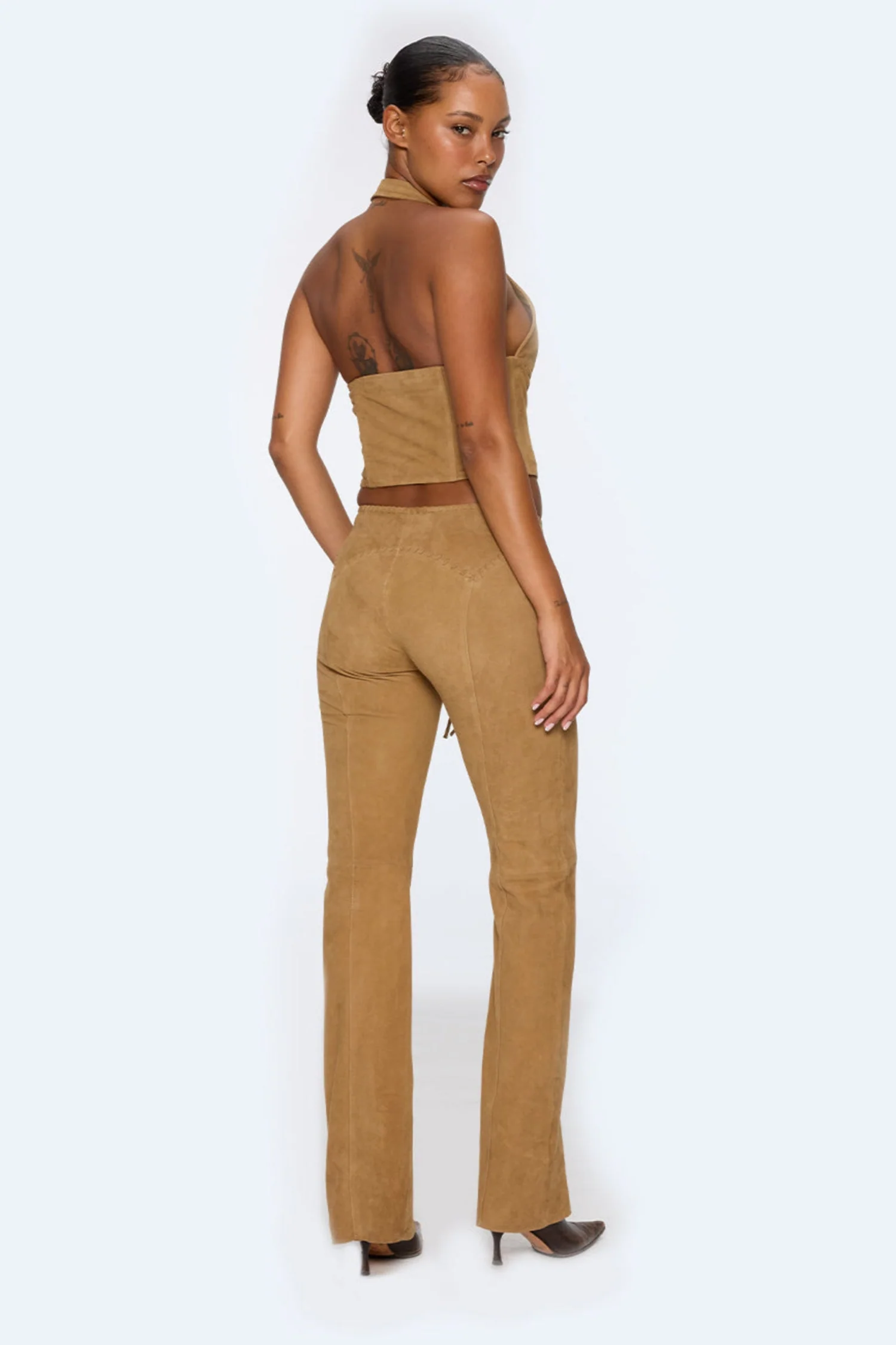 ELEMENT PANT - TAN SUEDE - Image 4