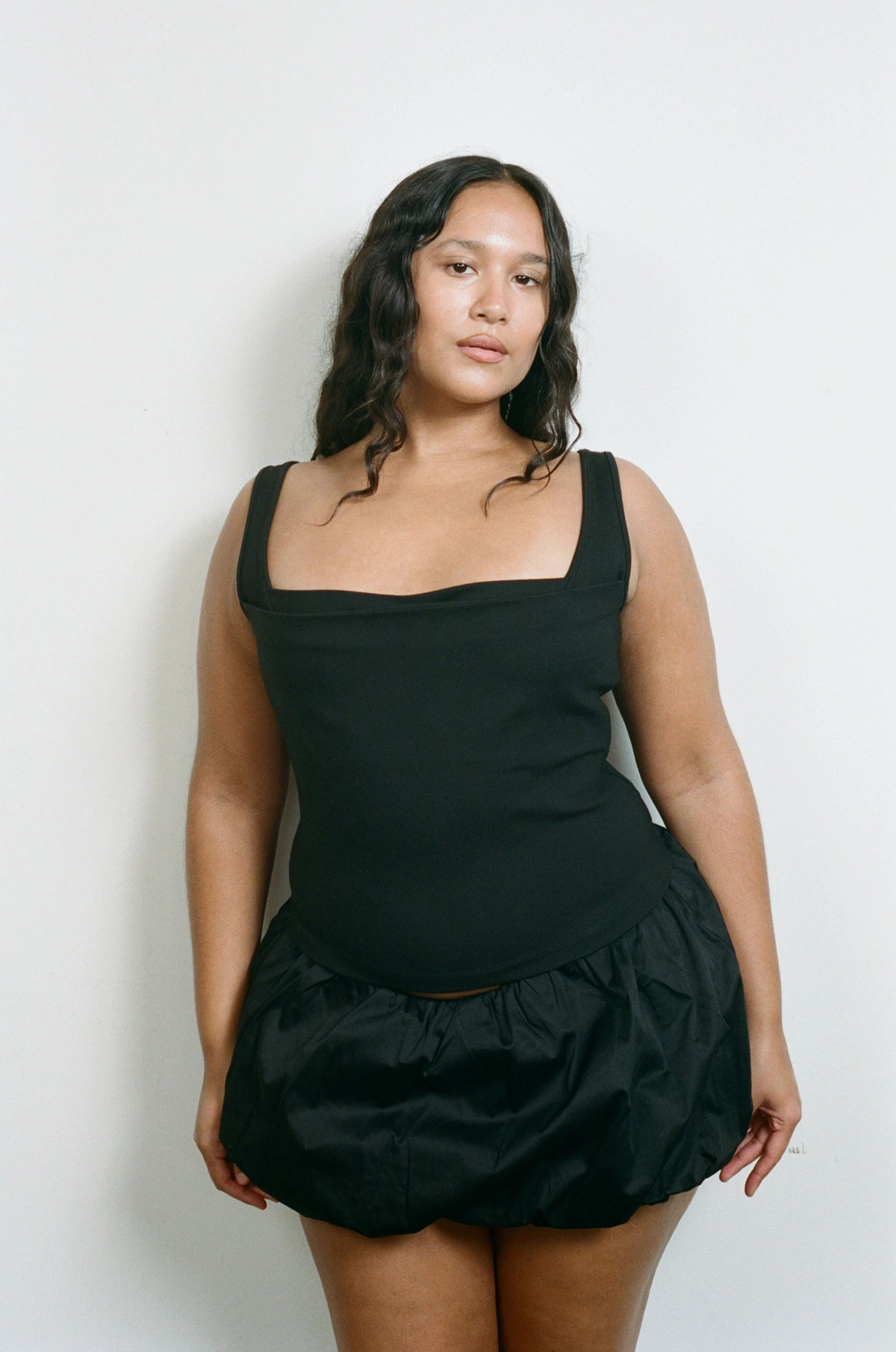 GRACE SKORT - BLACK - Image 3