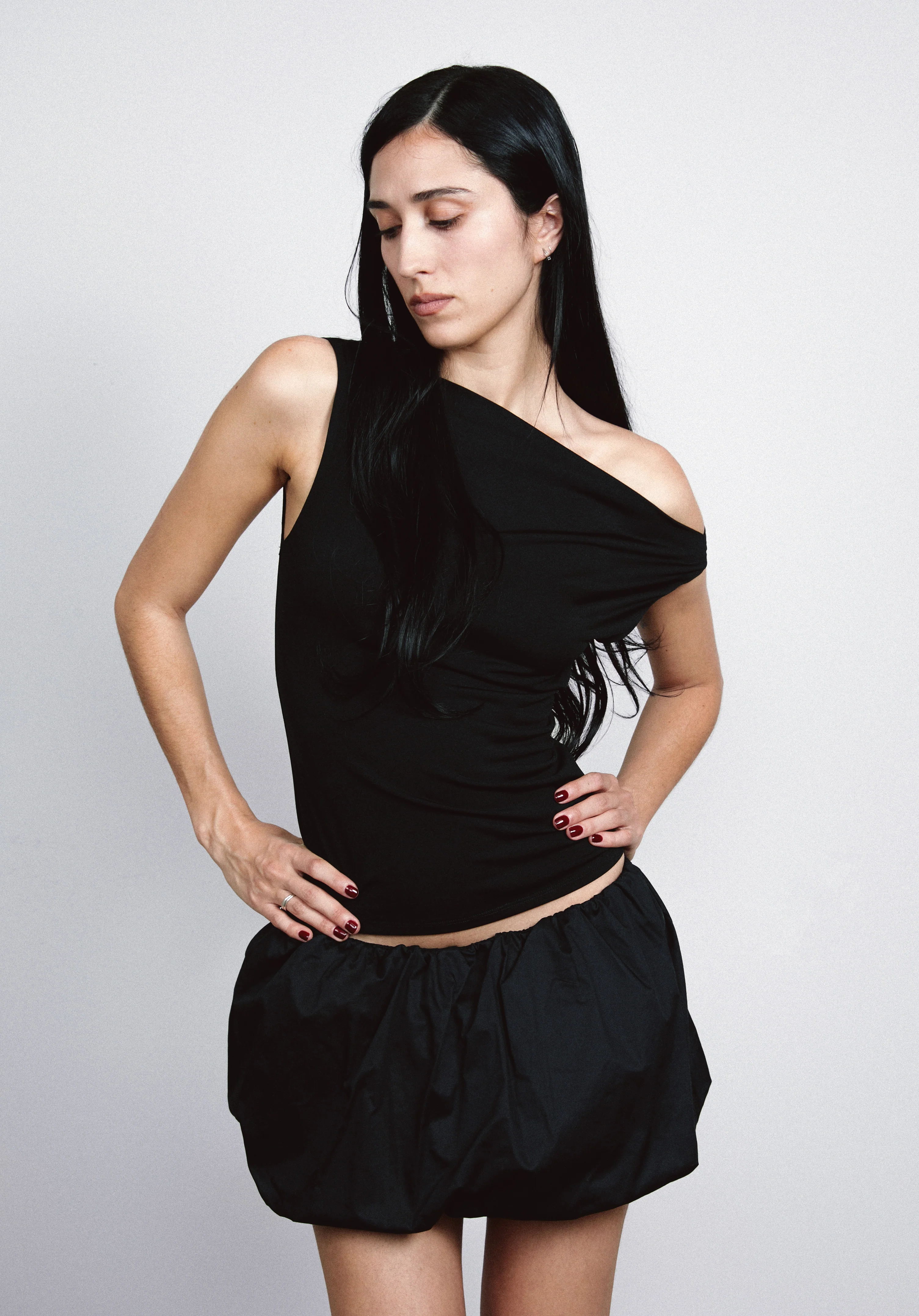 GRACE SKORT - BLACK - Image 4