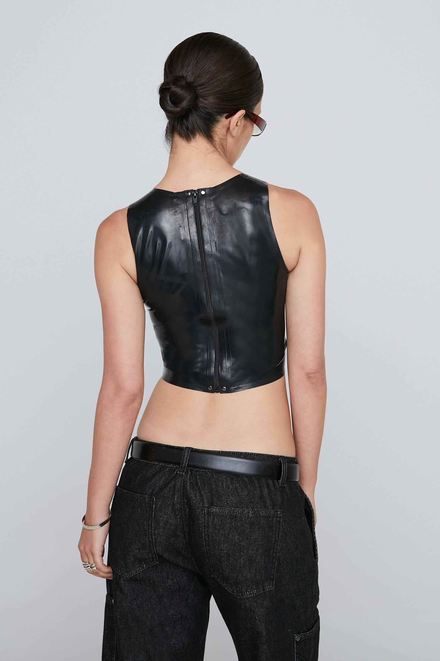 JINX TANK - BLACK LATEX - Image 4