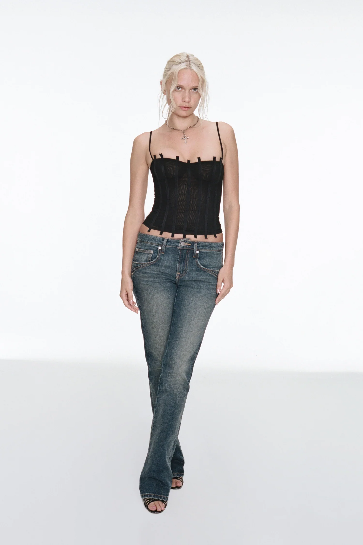 LILA CORSET - BLACK - Image 6