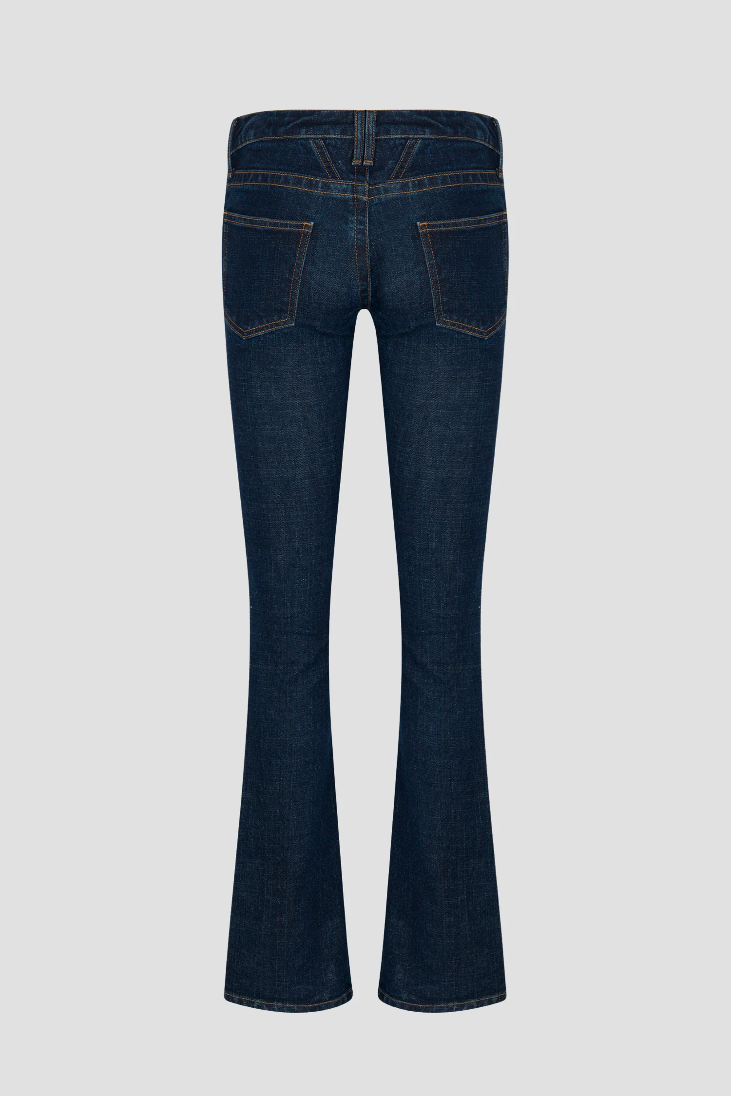 LOW RISE FLARE JEAN - DARK WASH - Image 9