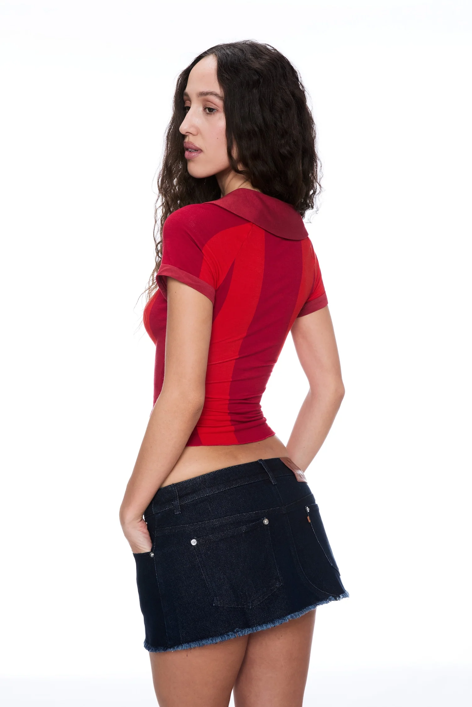 MEL TOP - RED STRIPE - Image 3