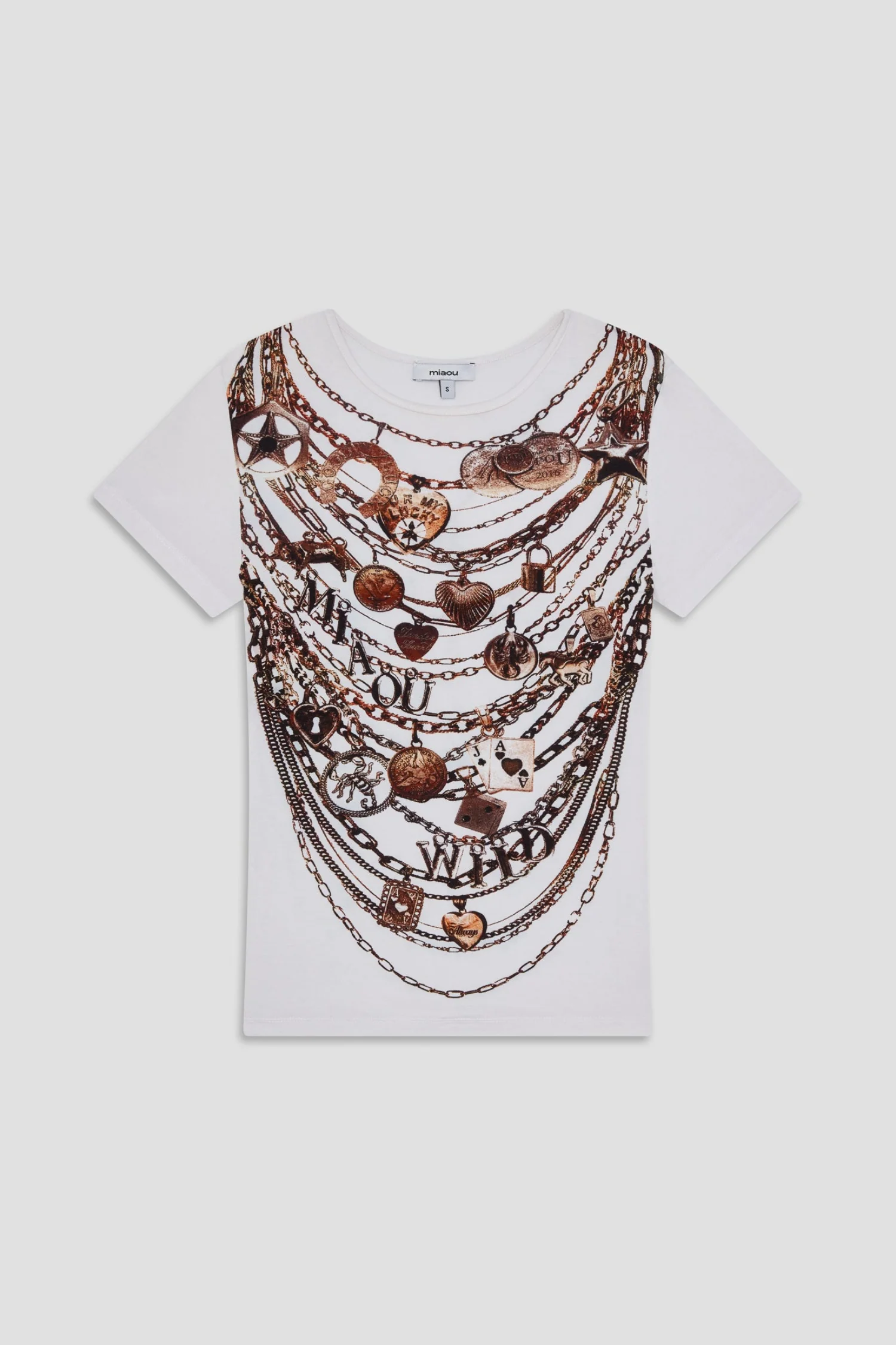 MINI TEE - CHAIN PRINT - Image 2