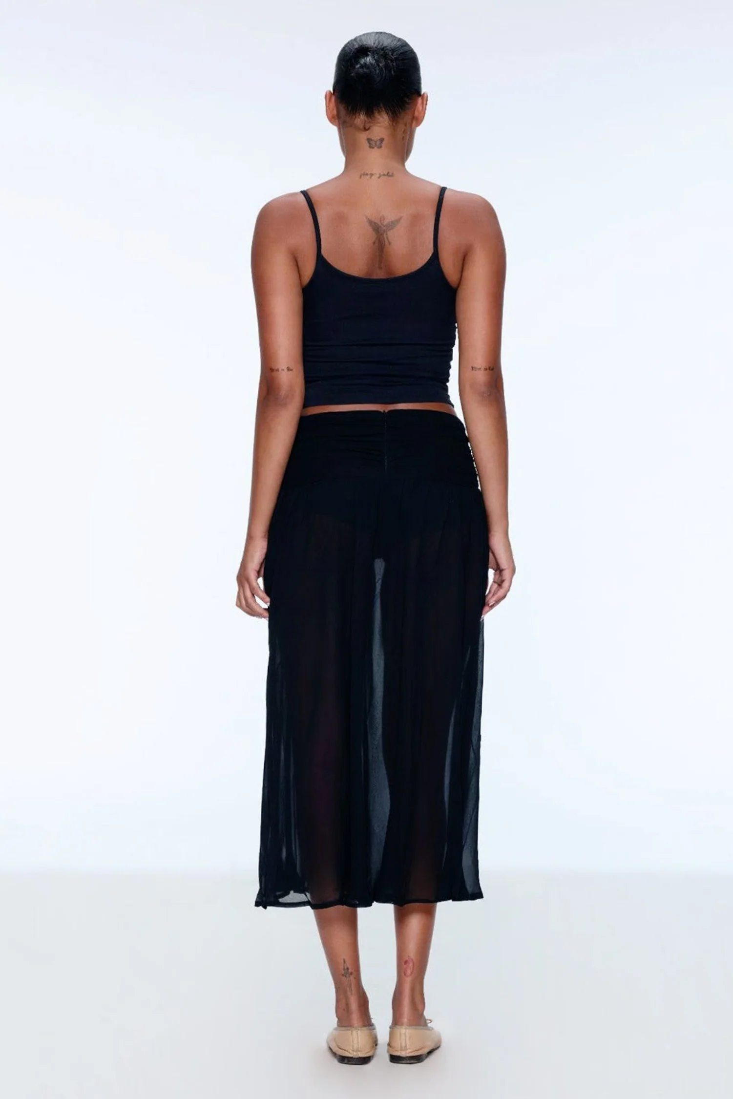 RUE SKIRT - BLACK - Image 4