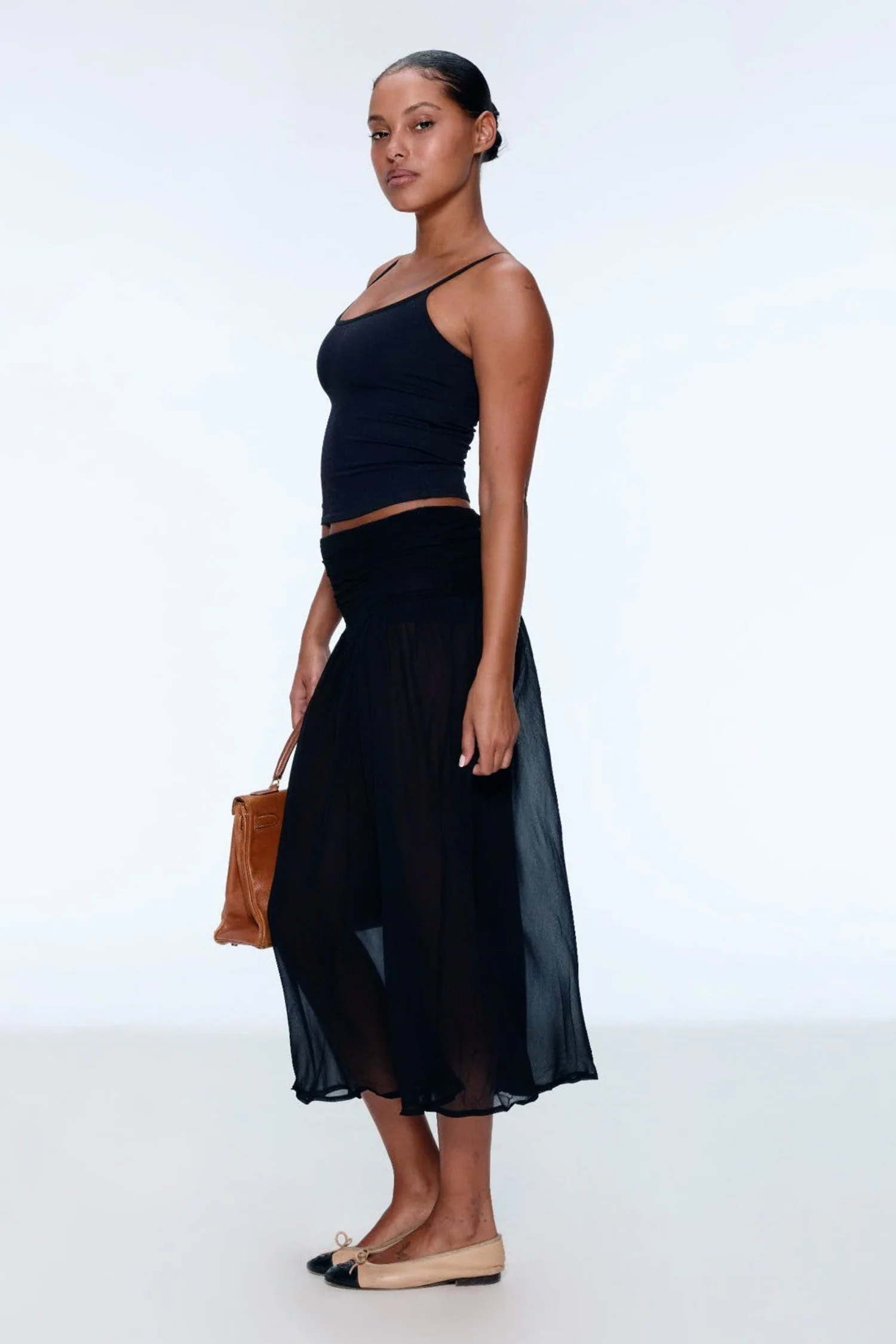RUE SKIRT - BLACK - Image 5